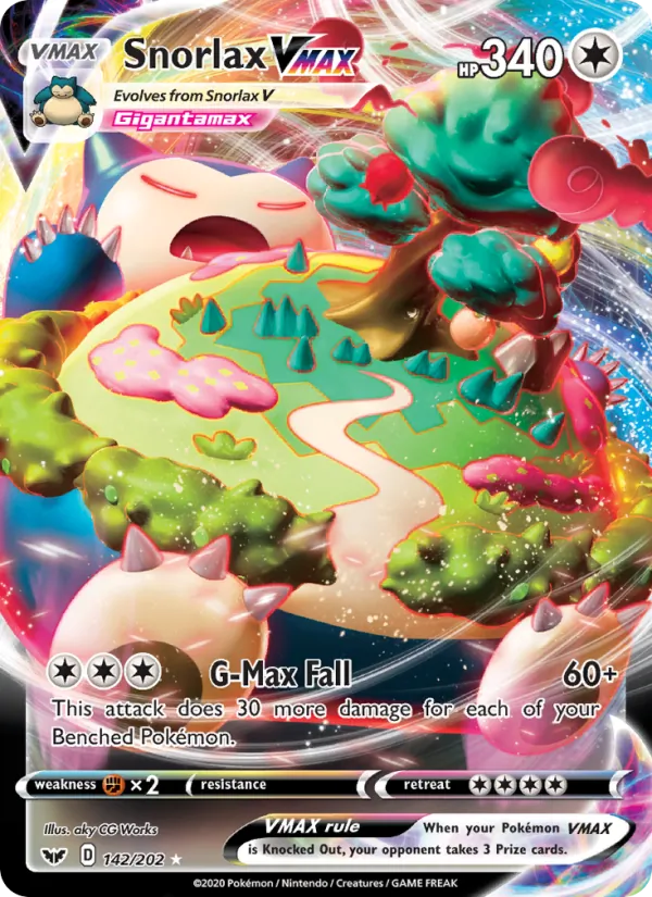 Snorlax VMAX - Sword & Shield Pokemon Card