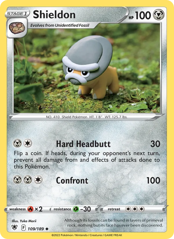 Shieldon - Astral Radiance Pokemon Card