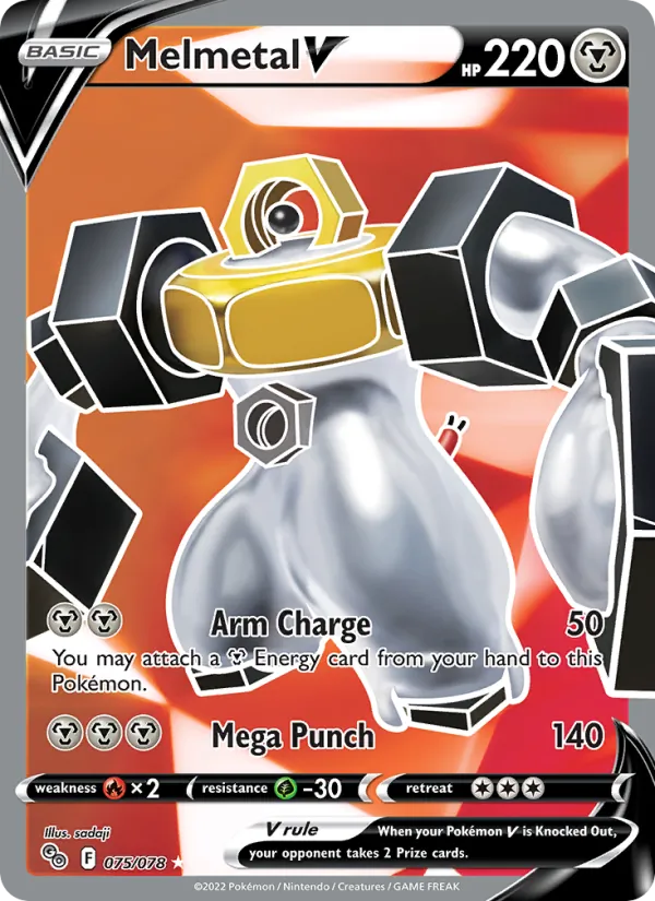 Melmetal V - Pokémon GO Pokemon Card