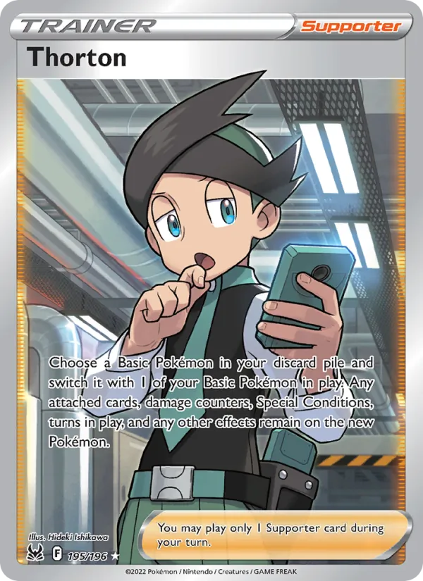 Thorton - Lost Origin Pokemon Card