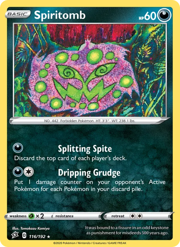 Spiritomb - Rebel Clash Pokemon Card