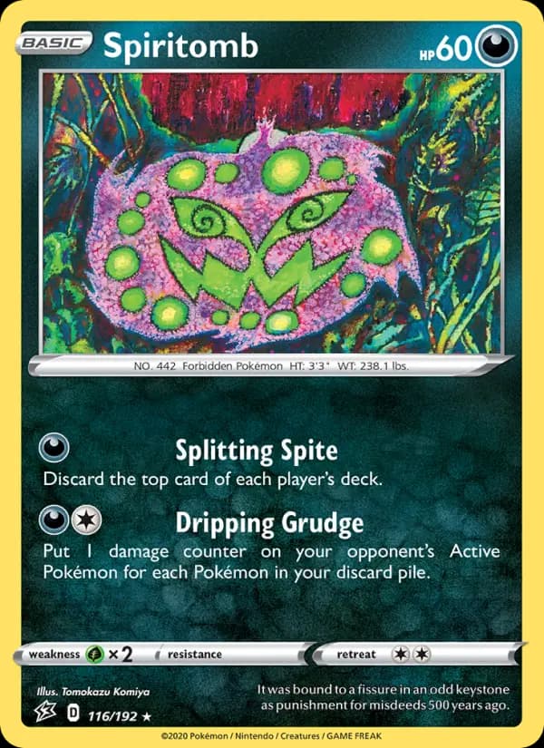 Spiritomb - Rebel Clash Pokemon Card