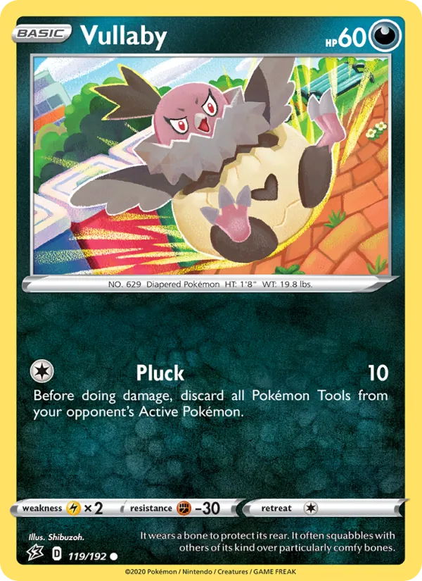 Vullaby - Rebel Clash Pokemon Card