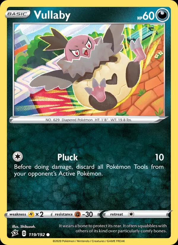 Vullaby - Rebel Clash Pokemon Card