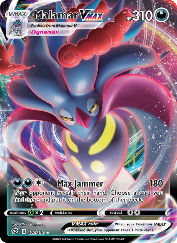 Malamar VMAX - Rebel Clash Pokemon Card