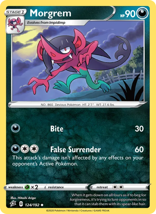 Morgrem - Rebel Clash Pokemon Card