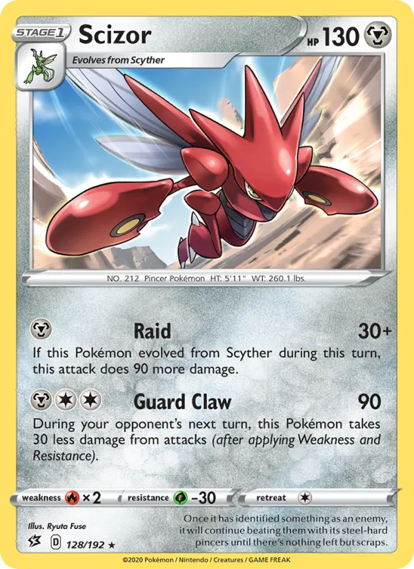 Scizor - Rebel Clash Pokemon Card