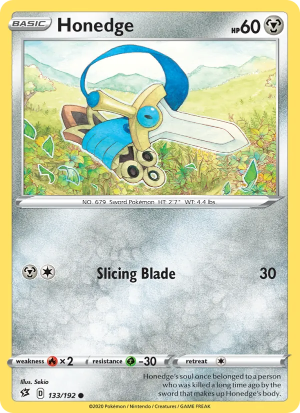 Honedge - Rebel Clash Pokemon Card