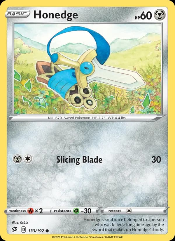 Honedge - Rebel Clash Pokemon Card
