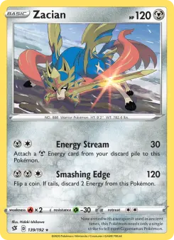 Zacian - Rebel Clash