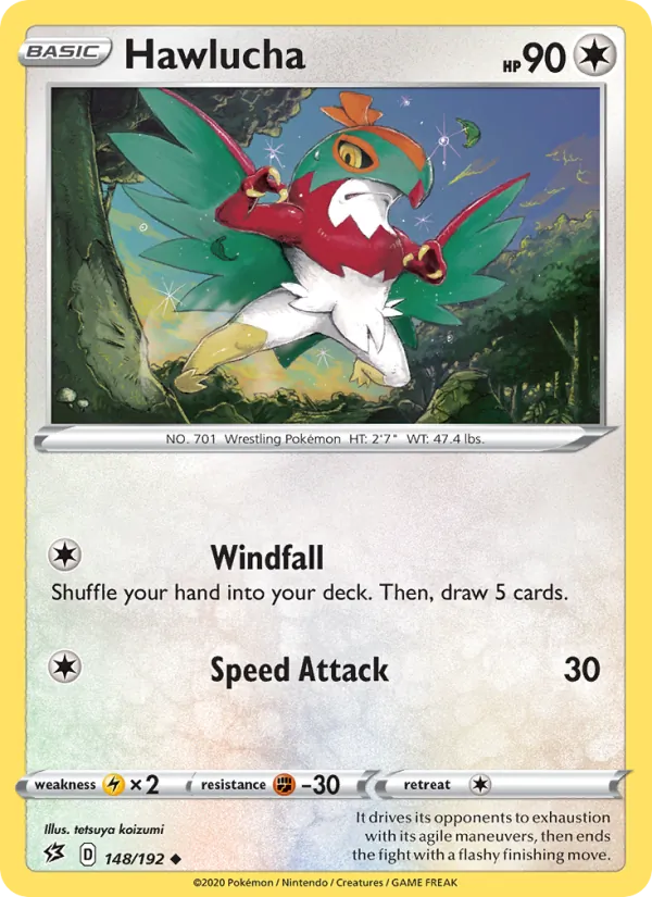 Hawlucha - Rebel Clash Pokemon Card