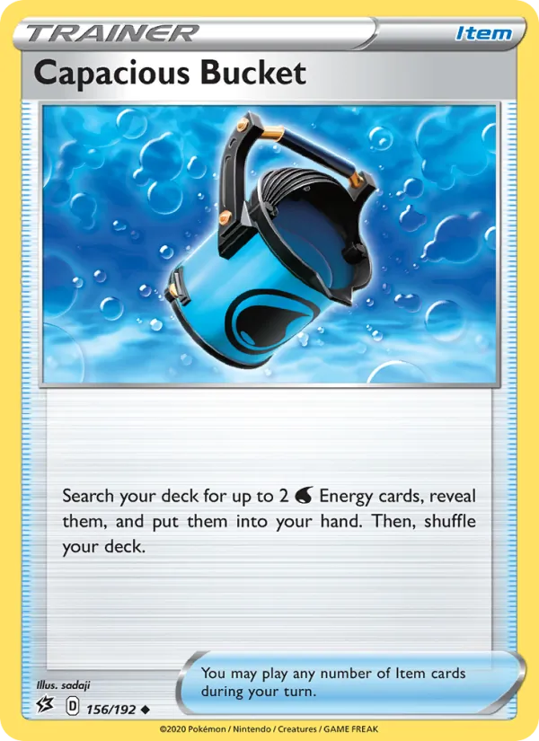 Capacious Bucket - Rebel Clash Pokemon Card