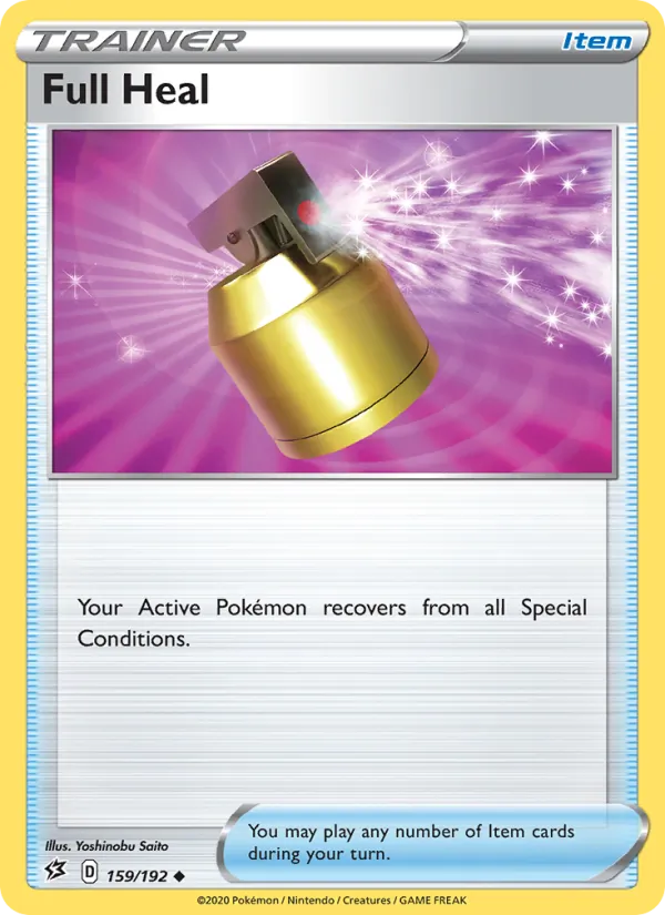 Full Heal - Rebel Clash Pokemon Card