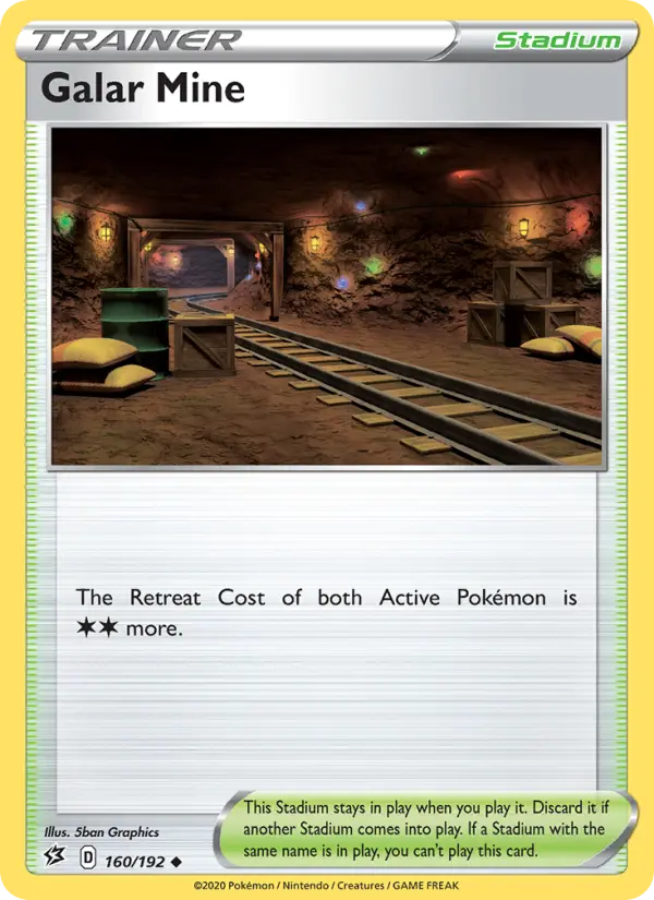 Galar Mine - Rebel Clash Pokemon Card
