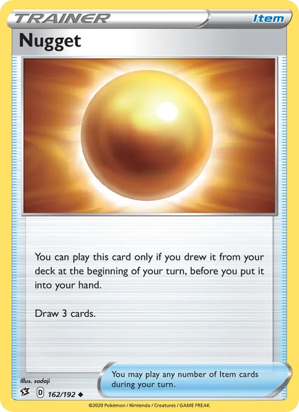 Nugget - Rebel Clash Pokemon Card