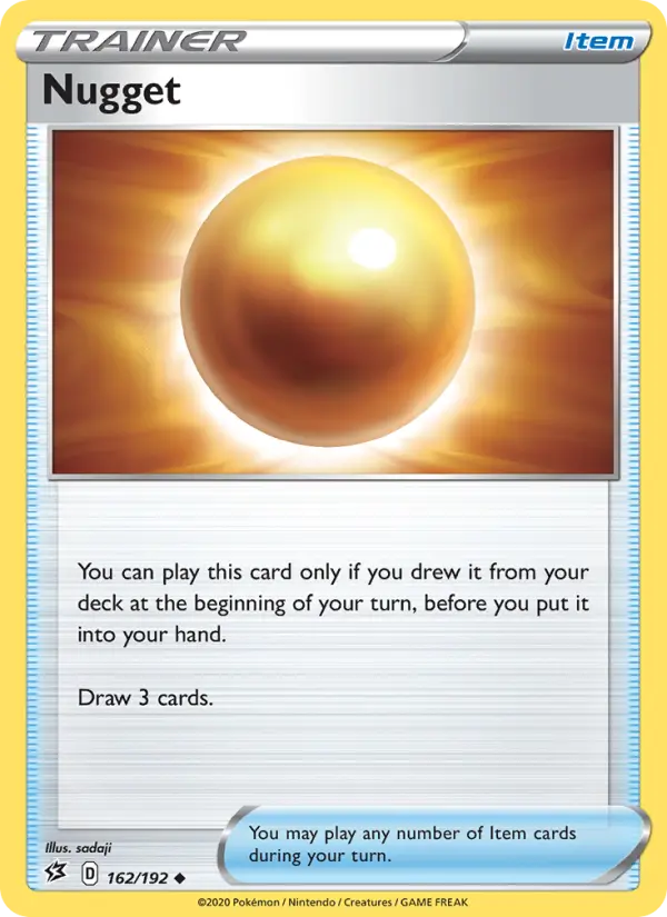 Nugget - Rebel Clash Pokemon Card