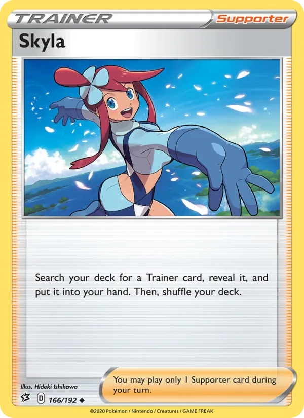 Skyla - Rebel Clash Pokemon Card