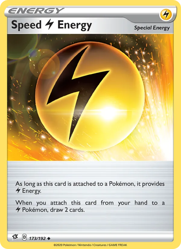 Speed Lightning Energy - Rebel Clash Pokemon Card