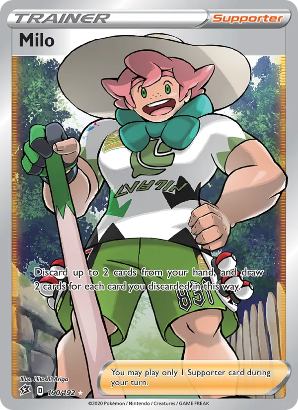 Milo - Rebel Clash Pokemon Card