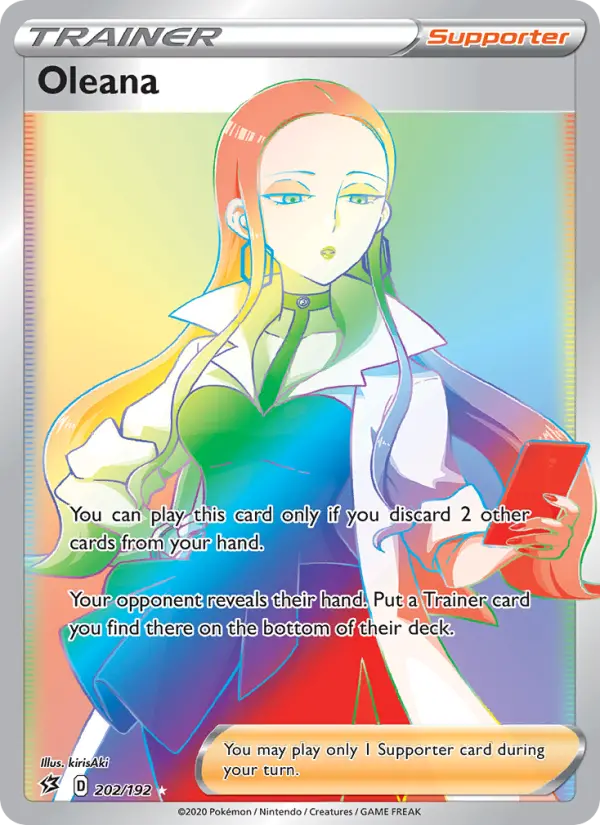 Oleana - Rebel Clash Pokemon Card