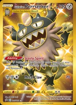Galarian Perrserker - Rebel Clash