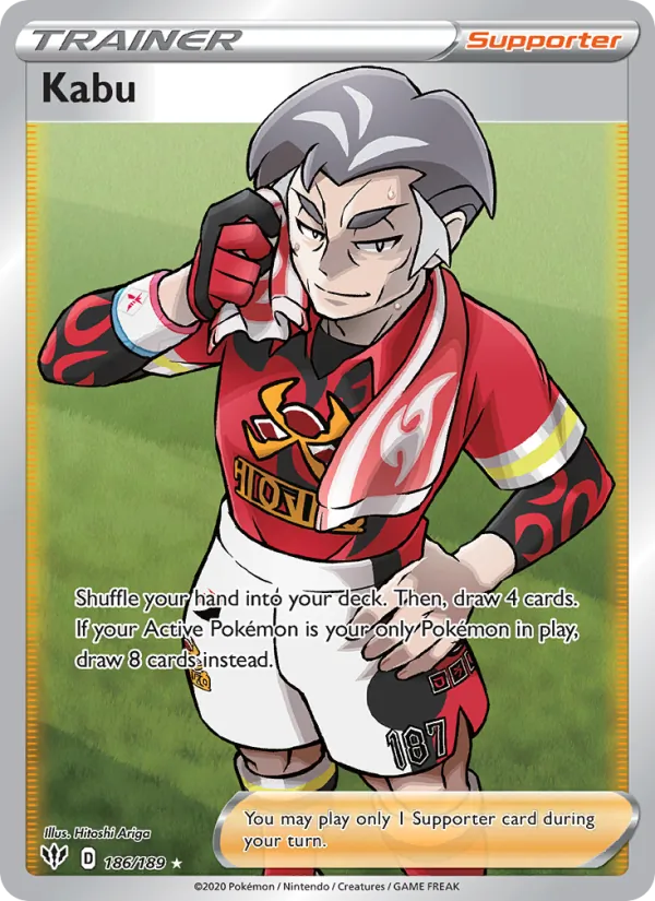 Kabu - Darkness Ablaze Pokemon Card