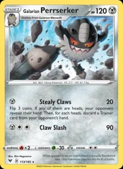 Galarian Perrserker - Vivid Voltage