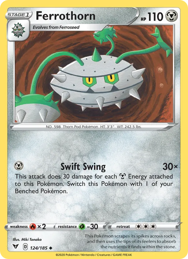 Ferrothorn - Vivid Voltage Pokemon Card
