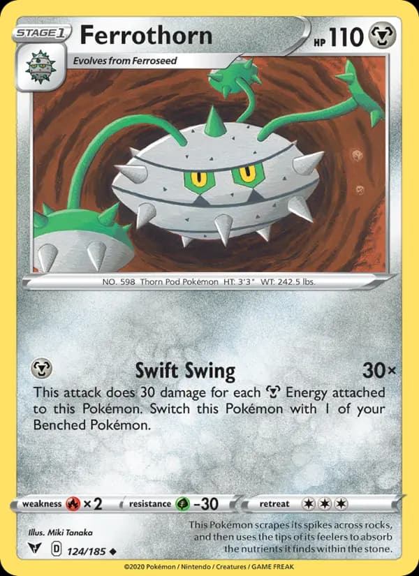 Ferrothorn - Vivid Voltage Pokemon Card