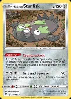 Galarian Stunfisk - Vivid Voltage