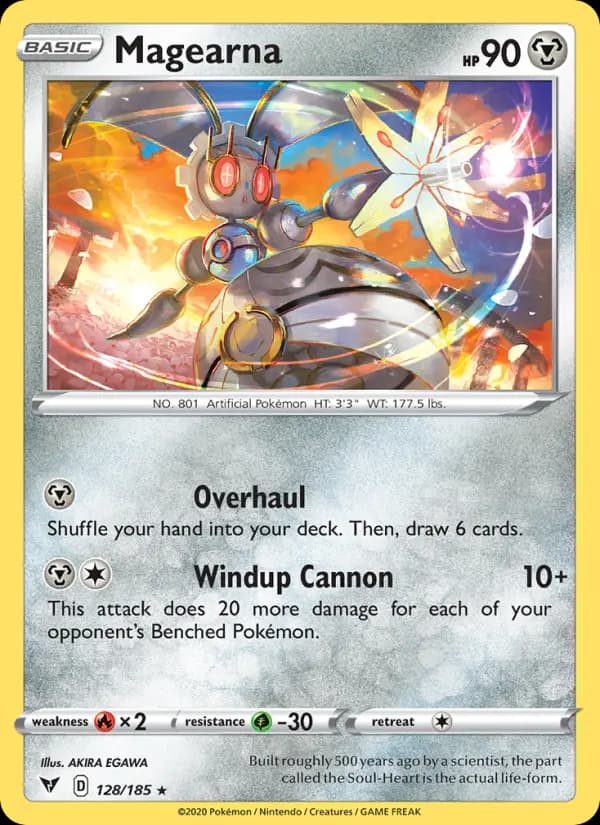 Magearna - Vivid Voltage Pokemon Card