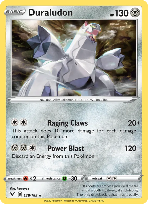 Duraludon - Vivid Voltage Pokemon Card