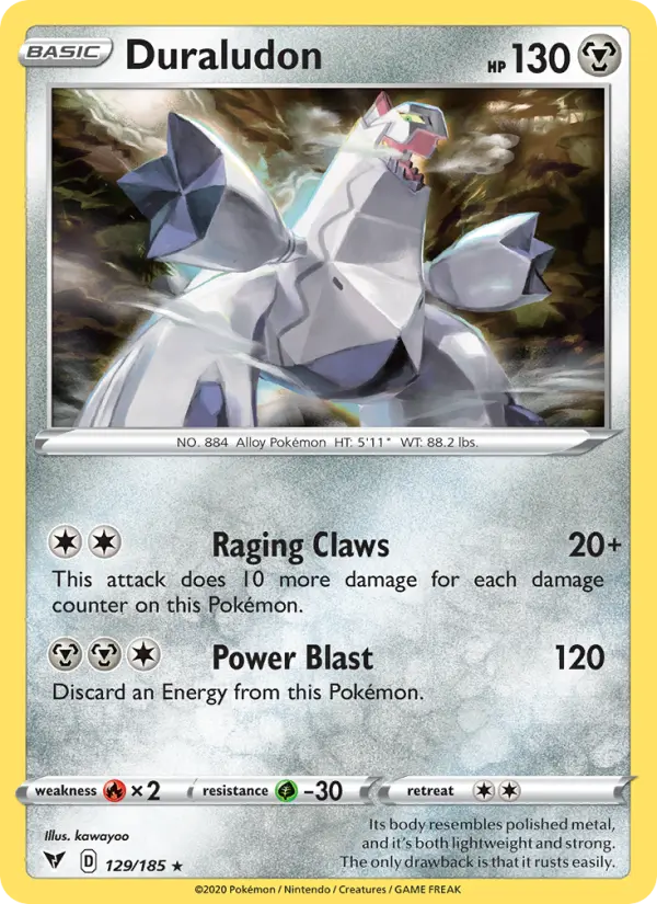 Duraludon - Vivid Voltage Pokemon Card