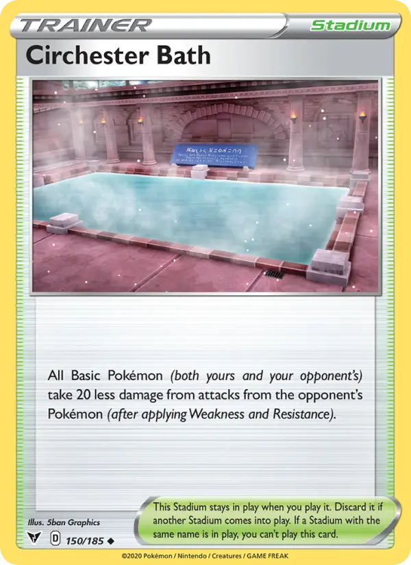 Circhester Bath - Vivid Voltage Pokemon Card