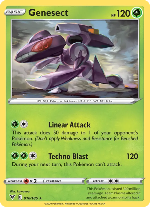 Genesect - Vivid Voltage Pokemon Card