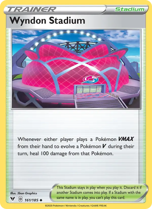 Wyndon Stadium - Vivid Voltage Pokemon Card