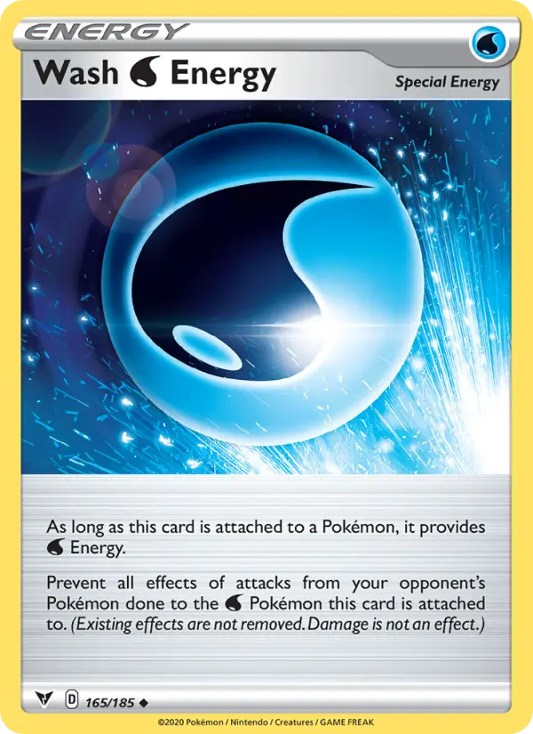 Wash Water Energy - Vivid Voltage Pokemon Card