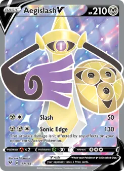Aegislash V - Vivid Voltage