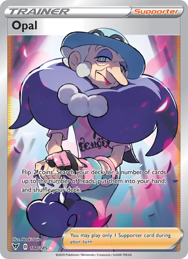 Opal - Vivid Voltage Pokemon Card