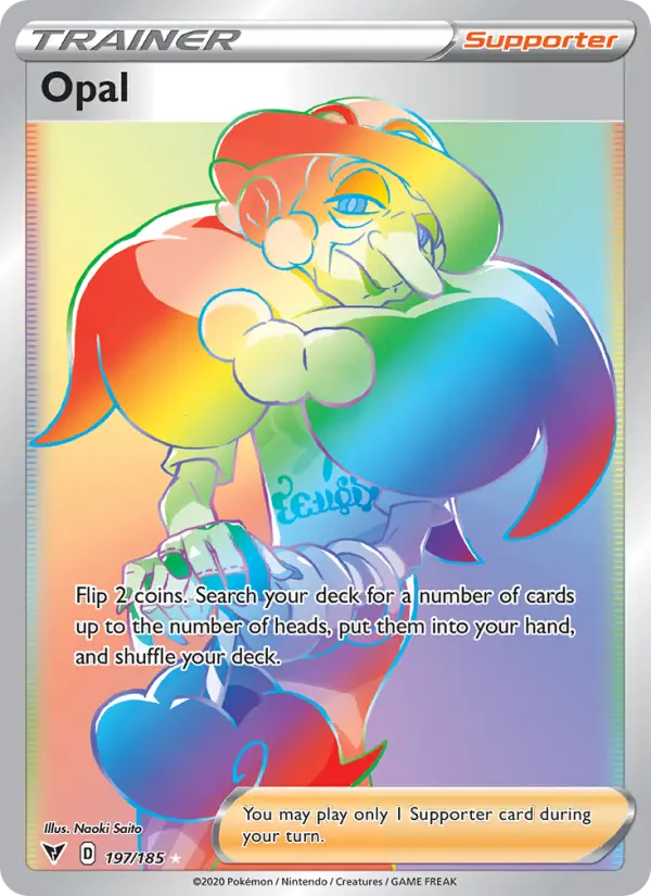 Opal - Vivid Voltage Pokemon Card