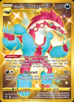 Galarian Obstagoon - Vivid Voltage