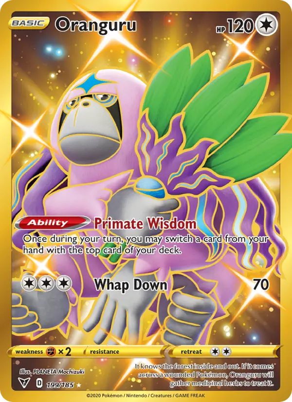 Oranguru - Vivid Voltage Pokemon Card