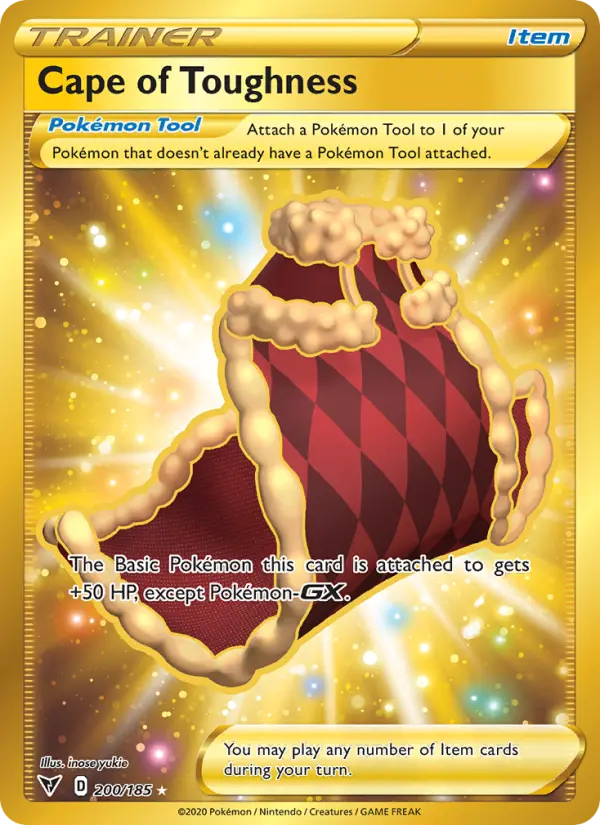 Cape of Toughness - Vivid Voltage Pokemon Card