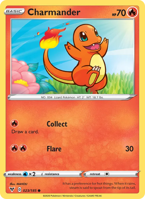 Charmander - Vivid Voltage Pokemon Card