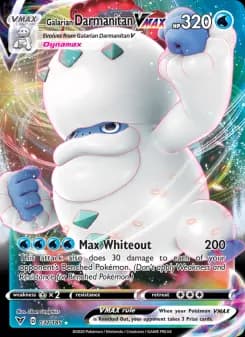 Galarian Darmanitan VMAX - Vivid Voltage