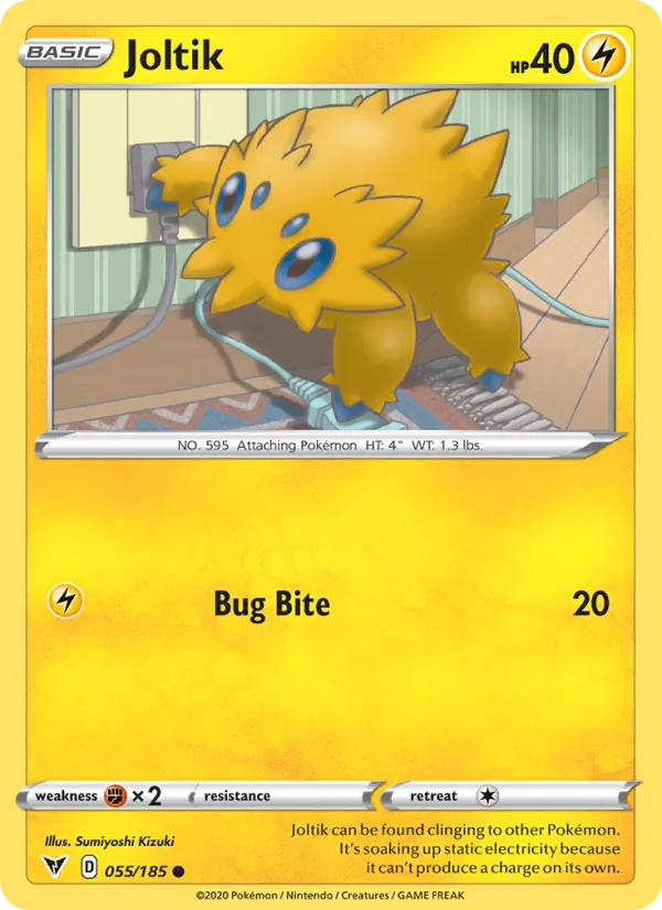 Joltik - Vivid Voltage Pokemon Card