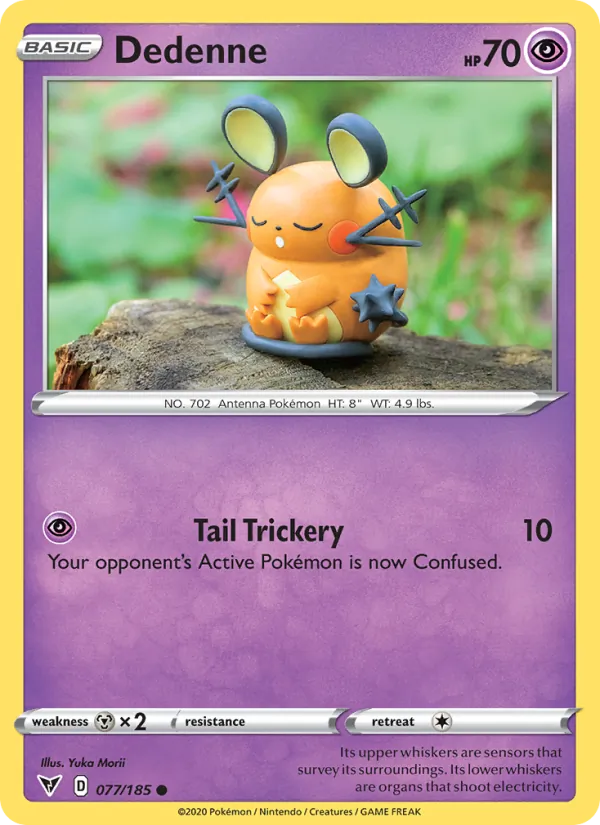 Dedenne - Vivid Voltage Pokemon Card