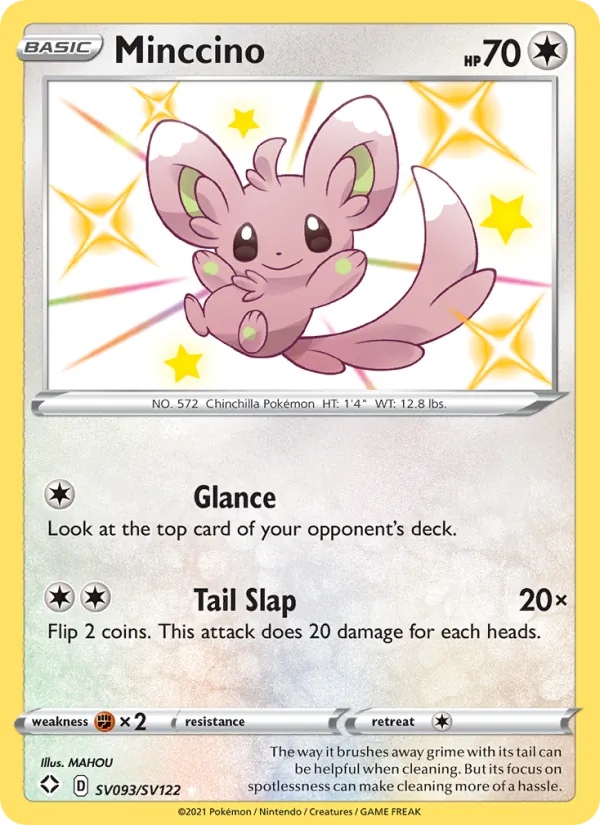Minccino - Shining Fates Pokemon Card