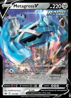 Metagross V - Chilling Reign