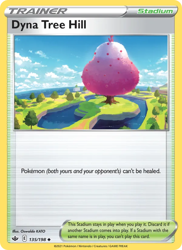 Dyna Tree Hill - Chilling Reign Pokemon Card